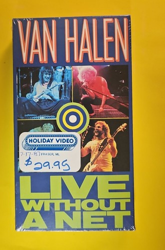VAN HALEN DVD 日本盤 LIVE WITHOUT A NET Van Halen Live Without a Net Japan LD Laserdisc 08WL-38129