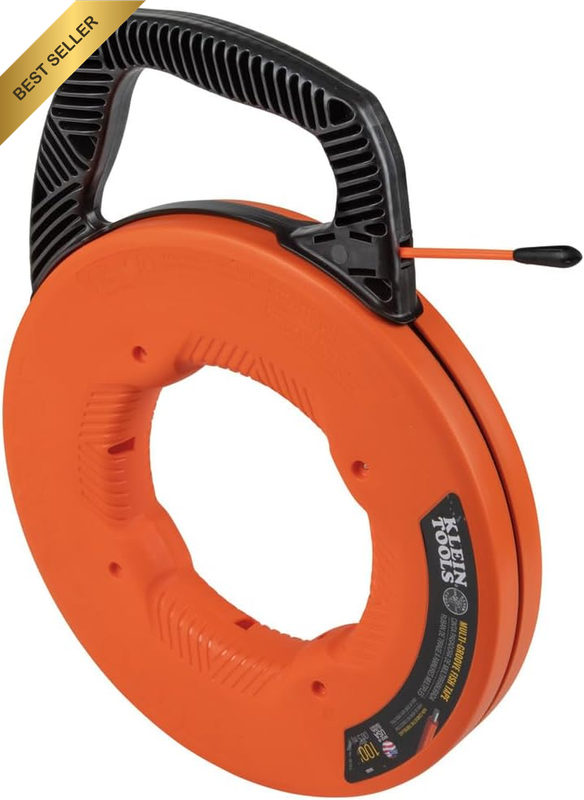 100Ft Non Conductive Fiberglass Fish Tape Wire Cable Puller
