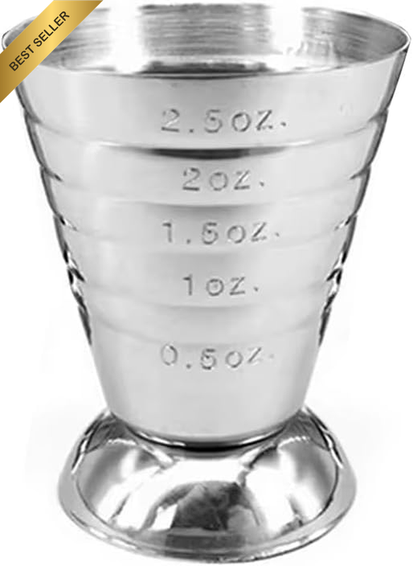 Stainless Steel Bartender Measuring Cup 75Ml/2.5Oz, 304 Grade Durable Mirror Pol