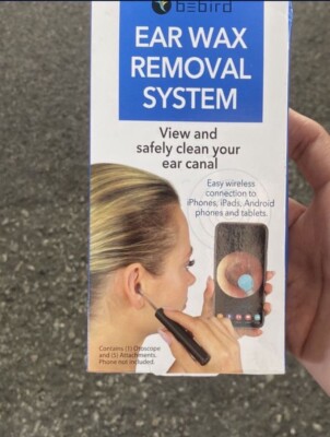 Bebird Ear Wax Removal System Works with Apple and Android.