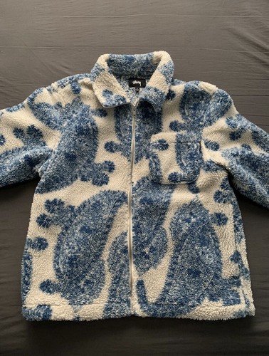 【KOOLOSET】Paisley Fleece Zip-up $_12.JPG?set_id=880000500F