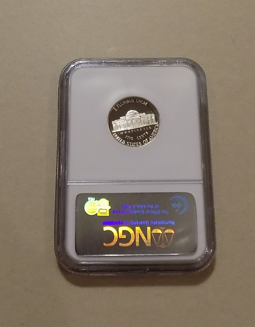 1998 S 5c JEFFERSON NICKEL NGC PF70 ULTRA CAMEO