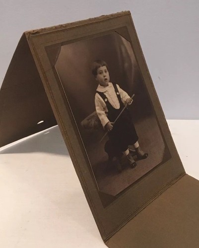 Antique Photo In Cabinet Card From Early 1900's Rare Excellent Condition 9of14