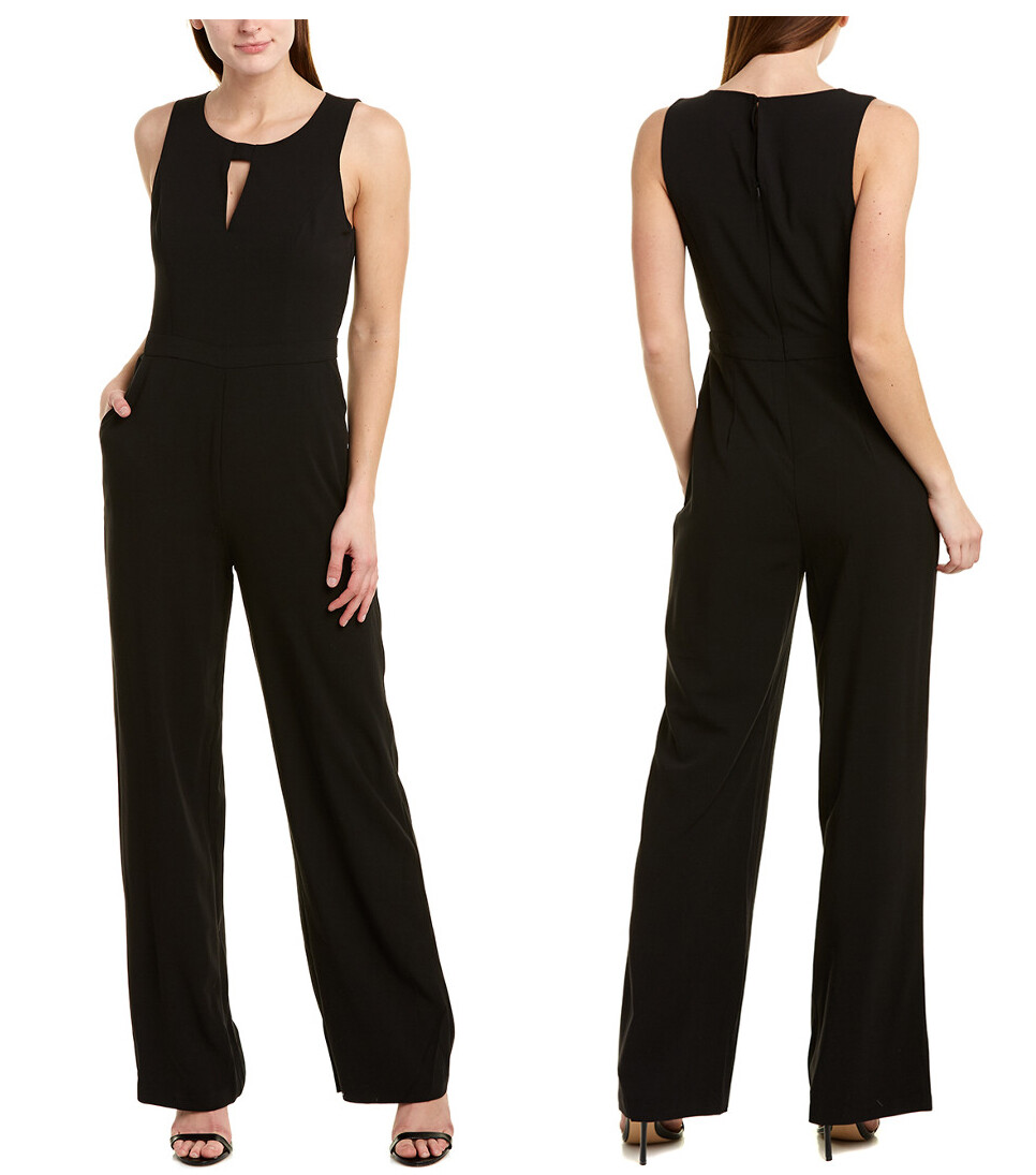 ★セール♪★BCBGMAXAZRIA レースサイドパネル★ BCBGMAXAZRIA Victorya Lace Side Paneles Jumpsuit - Runway