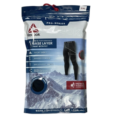 reebok performance base layer pant