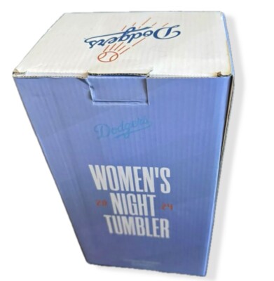 2024 Los Angeles Dodgers Women's Night Tumbler Cup SGA  **Box Only**