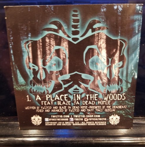 Twiztid - A Place in the Woods CD Rare Single feat. blaze ya dead homie mne