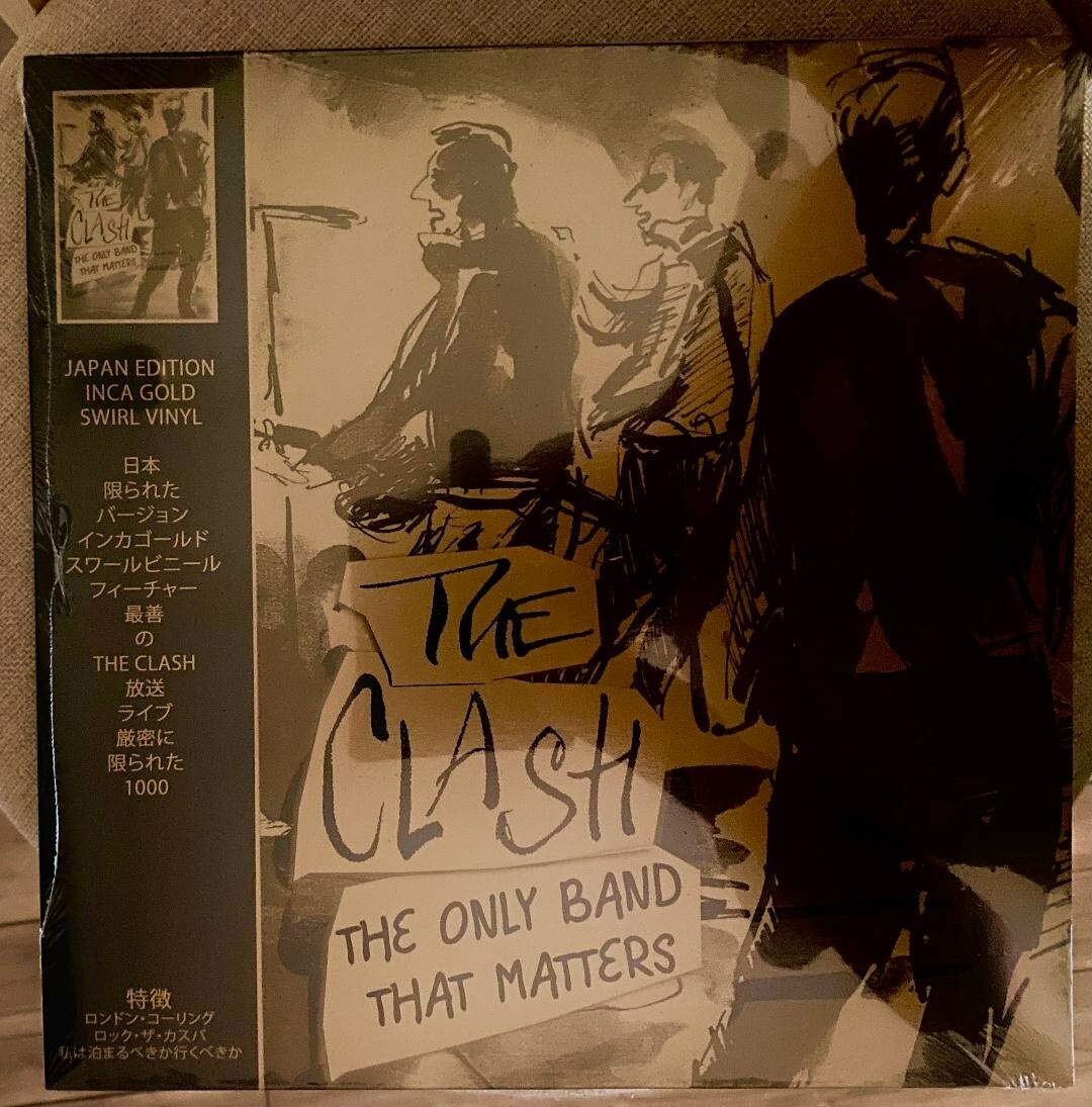 The CLASH The ONLY BAND THAT MATTERS Japan Edition INCA GOLD