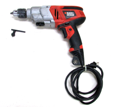 BLACK DECKER 1 2 CORDED ELECTRIC REVERSING HAMMER DRILL No