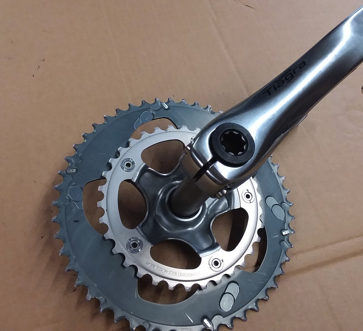 Shimano Tiagra FC-4650 10 Speed Road Double Compact Shimano Tiagra FC-4650 10 Speed Road Double Compact