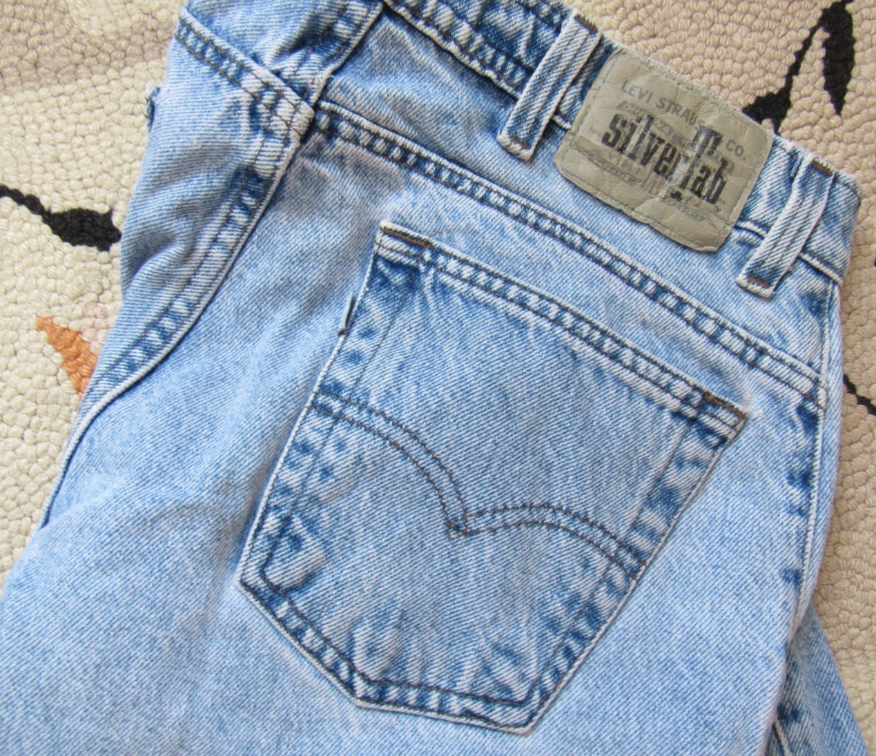 Levi SilverTab Jeans Men 32x30 Blue Vintage 90s Baggy USA