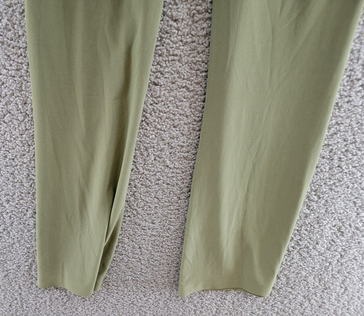 Norma Kamali Bootcut Pants Women's XS Military Wide Waistband Pull-On Style + - Picture 10 of 13
