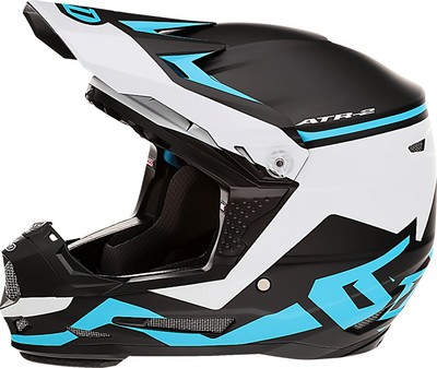 ATR-2Y Helmet Matte Cyan Youth X-Large 6D Helmets 11-6303