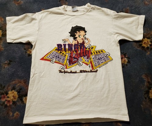 CASTEL BAJEC Betty Boop イエローシャツ vintage-2000-betty-boop-t-