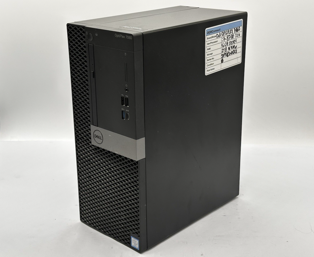 Dell OptiPlex 7060 SFF Core i7-8700, 3.20GHz, 16GB RAM, 2TB VNMe