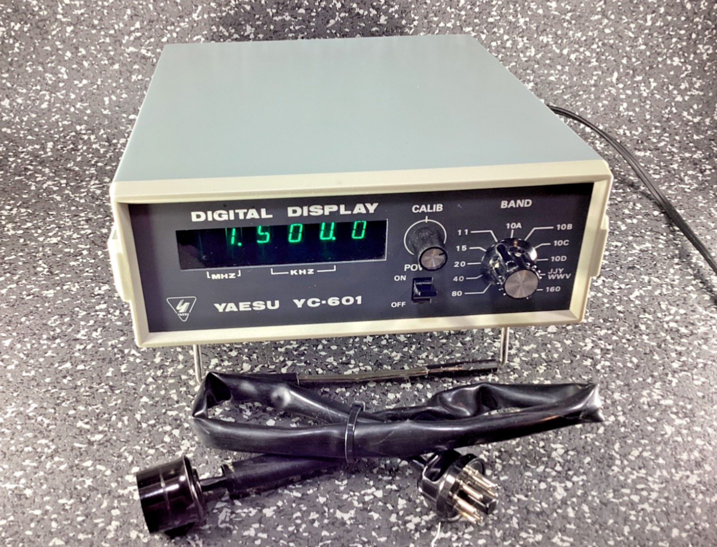 八重洲 YAESU YAESU YC601B デジタルディスプレイ YC-601B ディジタル