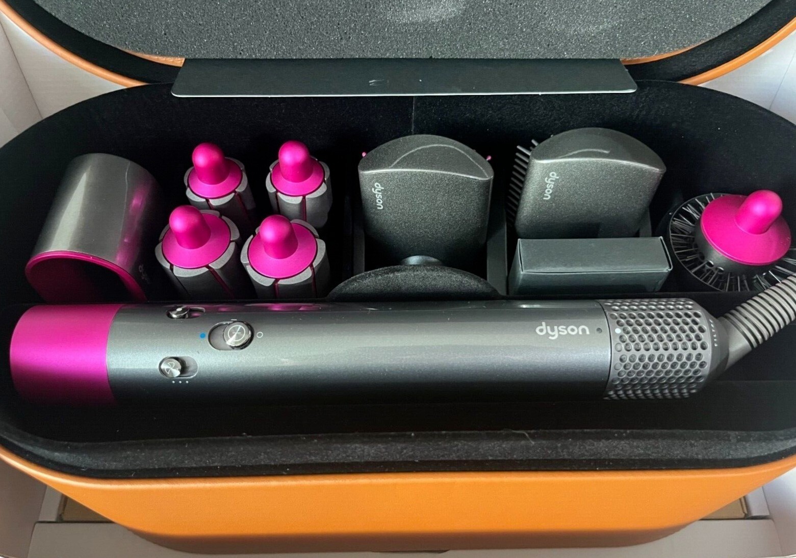 ヘアドライヤー Dyson Airwrap HS01 Complete Dyson Airwrap HS01 Complete Hair Complete Multi Styler Nickel 100V