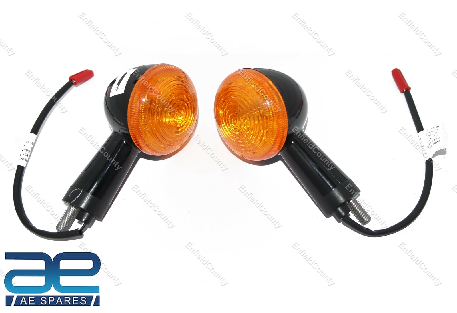For Royal Enfield Meteor 350cc Trafficator Indicator Assembly With Bulb Pair 