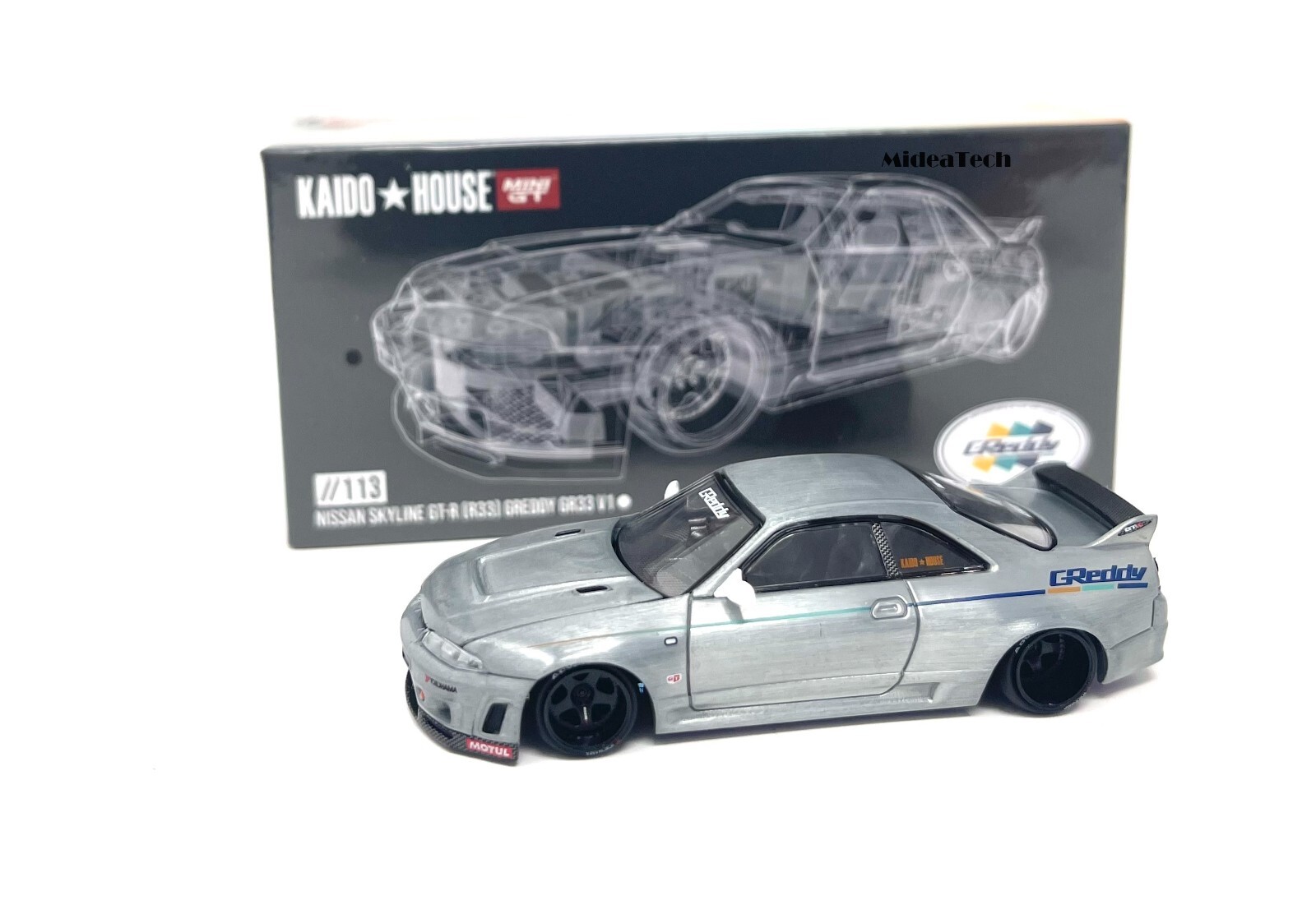 Chase! Mini GT Kaido House 1:64 Nissan Skyline GT-R (R33 Chase! Mini GT Kaido House 1:64 Nissan Skyline GT-R (R33