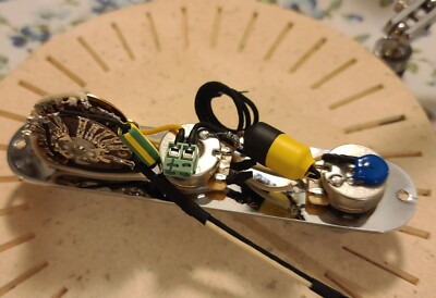 Tribute 5-Way Esquire control plate / Eldred and Arlo cocked wah!