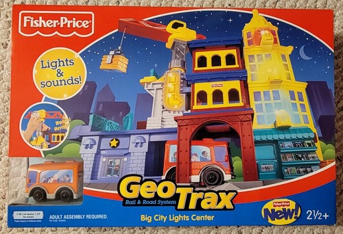 Fisher-Price GeoTrax BIG CITY LIGHTS CENTER K0400 NEW 2006 Fisher-Price GeoTrax BIG CITY LIGHTS CENTER K0400 NEW 2006