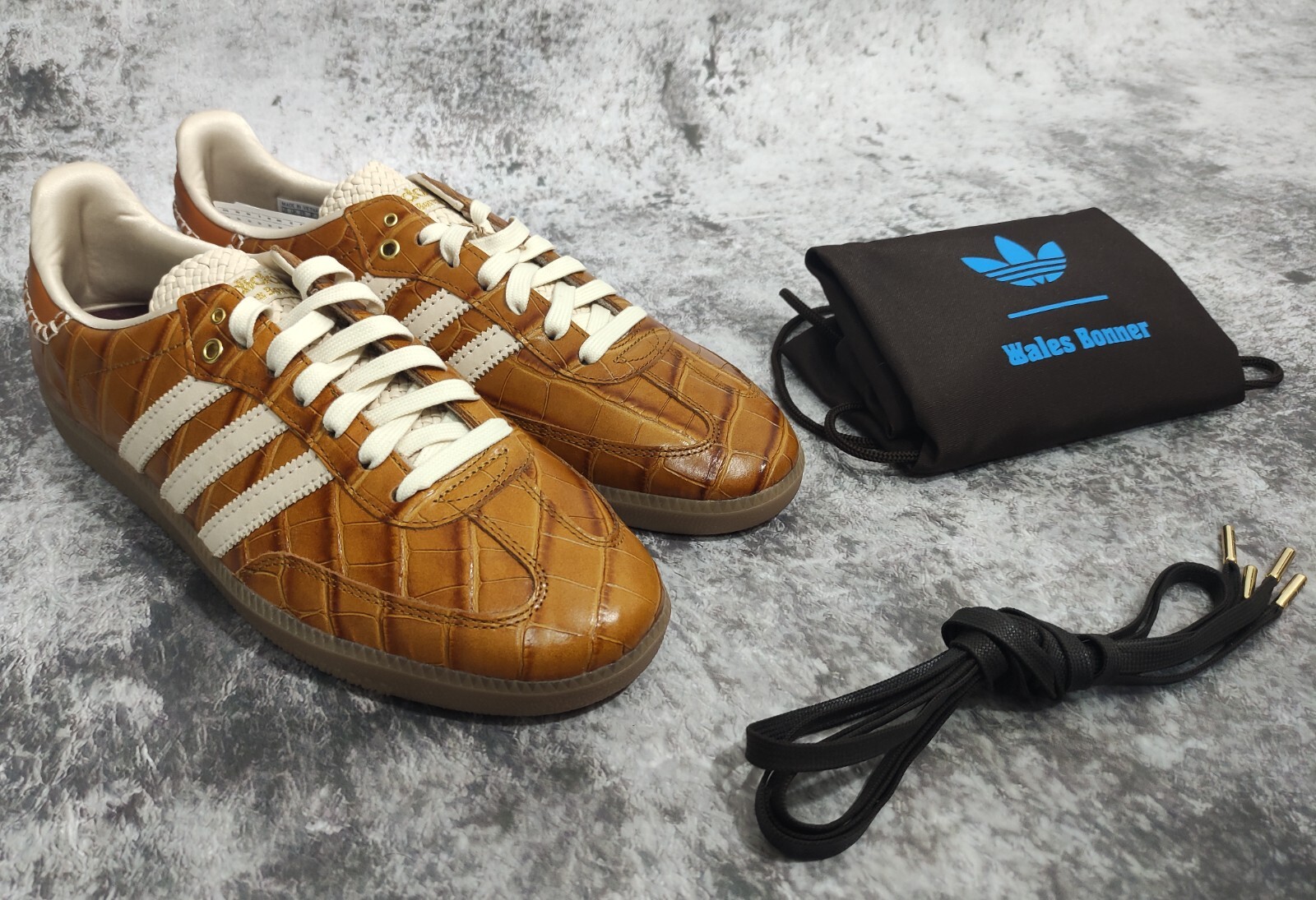 adidas Samba X Wales Bonner Brown Croc JH9826 size 11 US | eBay