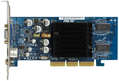 Graphics Card AGP NVIDIA GeForce4 MX420 64MB 09P301 P73 | eBay