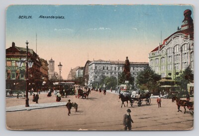 Berlin Alexanderplatz Postcard