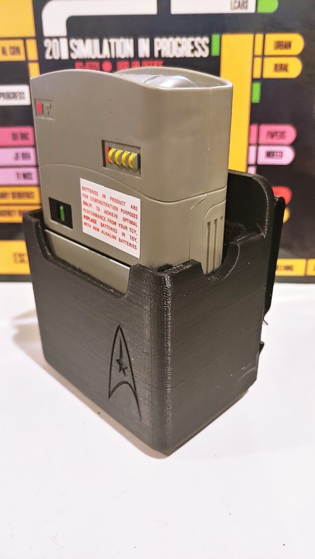 Tricorder Holster (Playmates) With Starfleet Logo