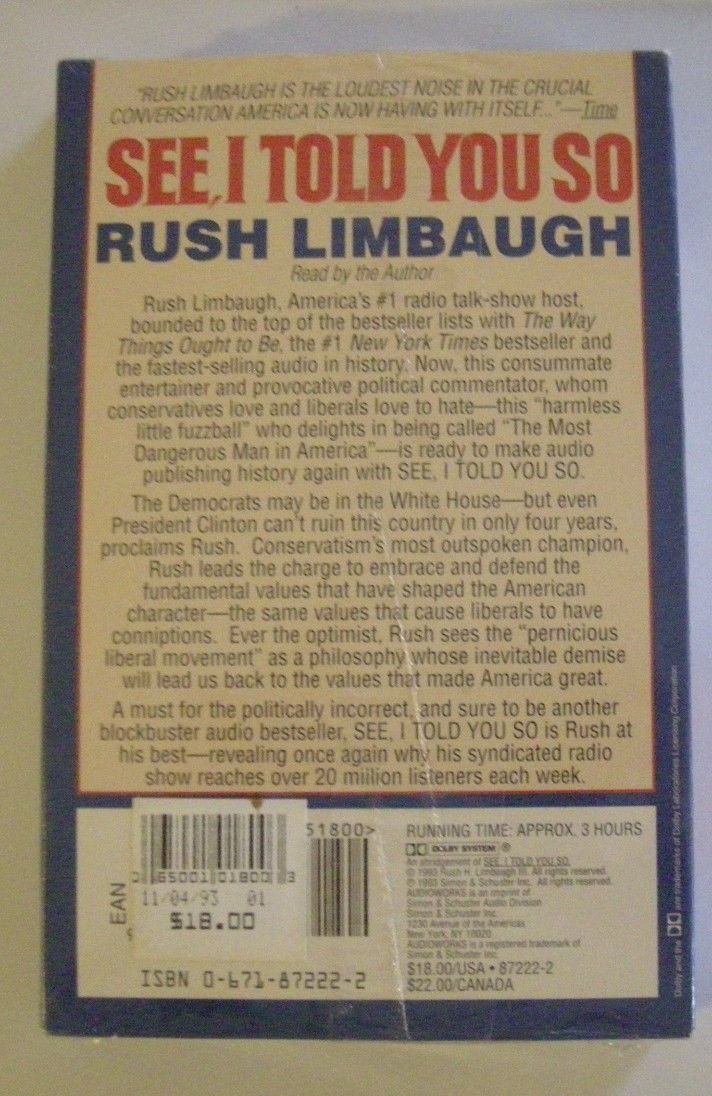 NEW Rush Limbaugh 