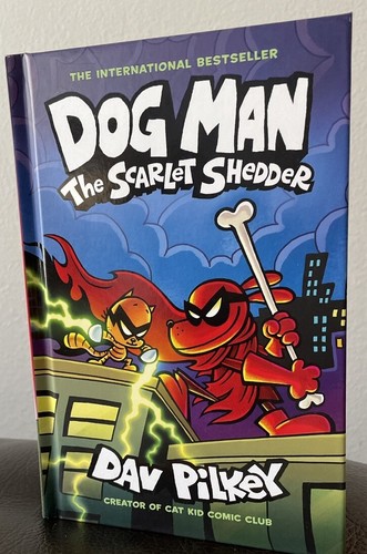 Scholarstic DOG MAN 12冊セット 新品　ハードカバー Amazon.com: Dog Man: The Scarlet Shedder: A Graphic Novel