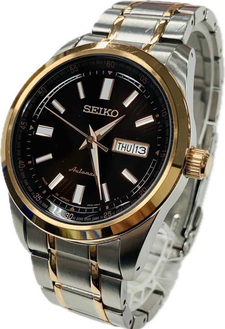 Seiko Mechanical 4R36-05Z0 SARV006 Automatic Brown Mens