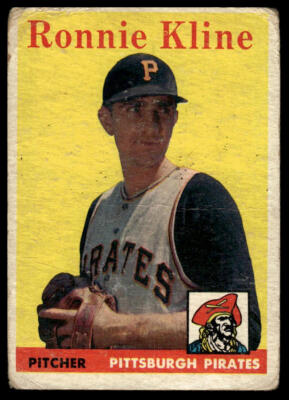 1958 Topps #82 Ronnie Kline