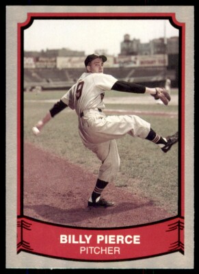 1989 PACIFIC LEGENDS II #134 BILLY PIERCE CHICAGO WHITE SOX