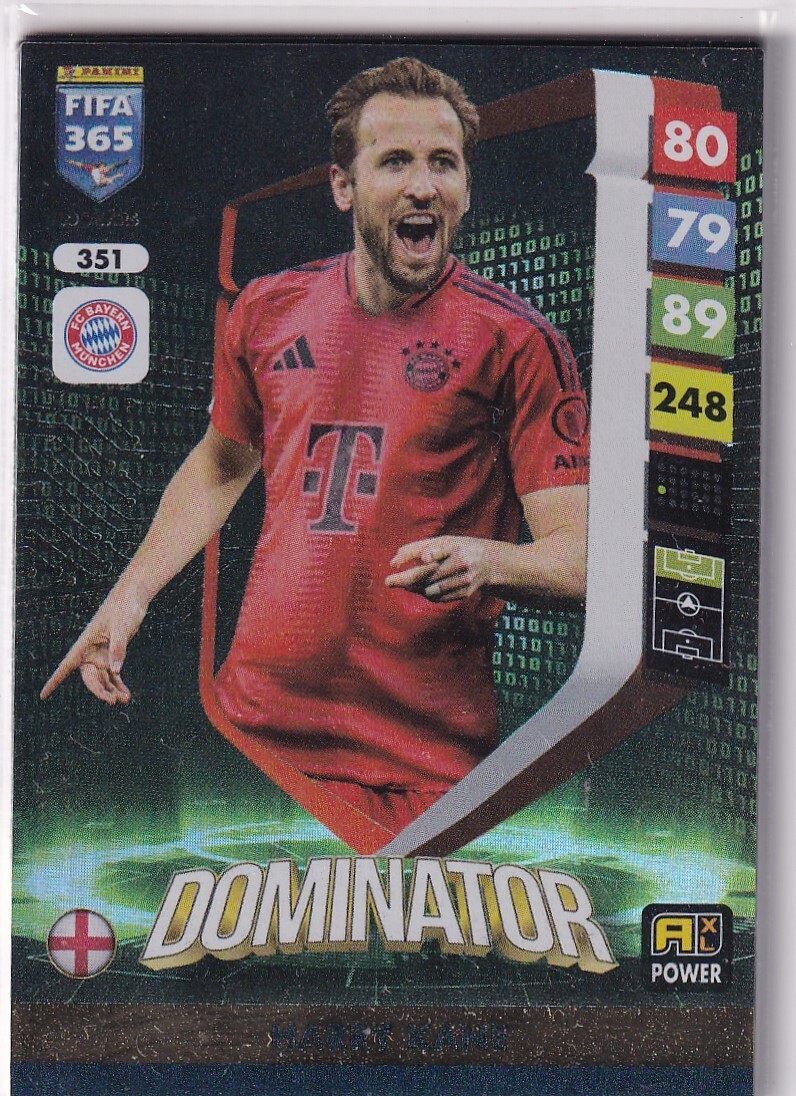 Panini Adrenalyn XL FIFA 365 2025 No. 351 Harry Kane