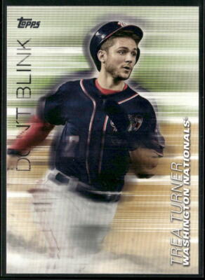 2018 Topps Update #DB-9 Trea Turner Don't Blink