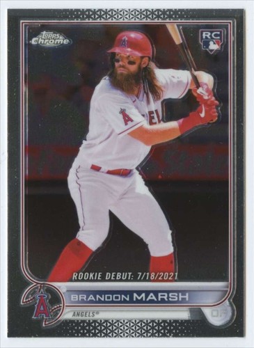 ブランドンマーシュ 2022 Topps Archives 1992 Topps Brandon Marsh On Card Auto RC