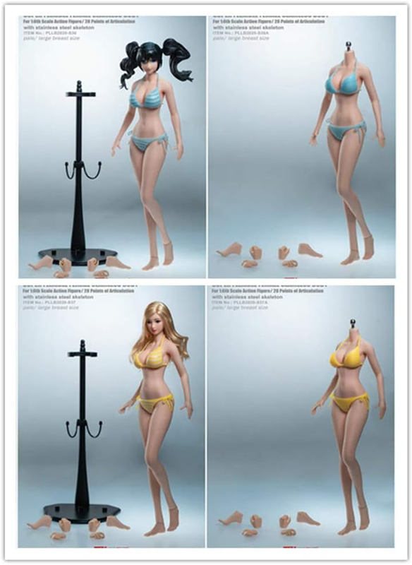 Tbleague Seamless Action Figure Anime Girl Body Type and Large Bust 1:6 Scale S3