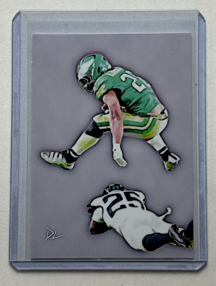 Saquon Barkley Limited Edition Artist Signed Saquon Barkley Limited Edition Artist Signed