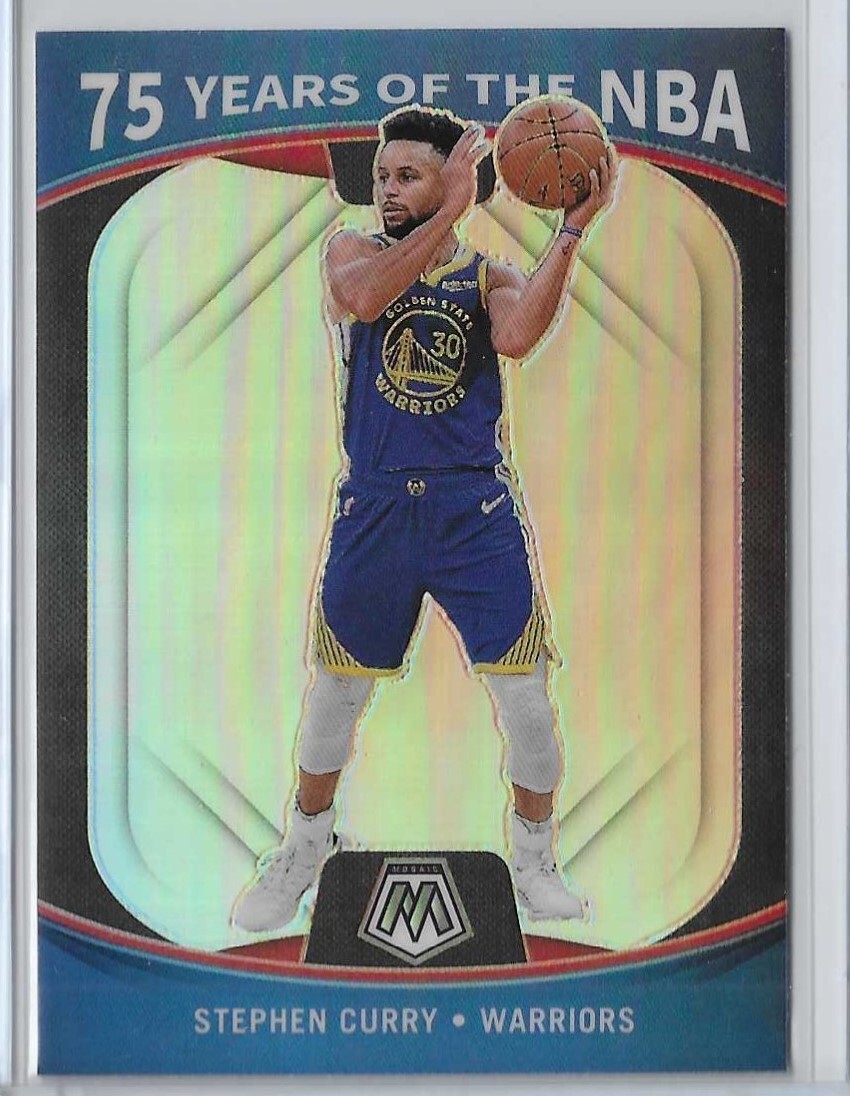 その他 2021 Stephen Curry Prizm 75th PSA 9 2021-22 Stephen Curry Prizm NBA 75th Anniversary Edition