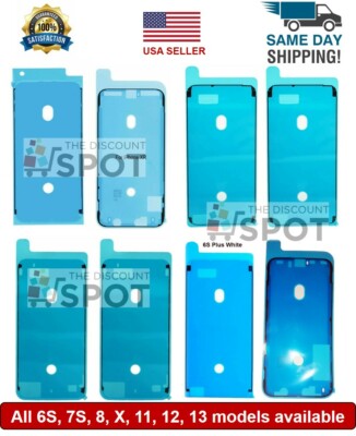 LCD Screen Adhesive Tape Frame Bezel Seal For iPhone 6 7 8 XR XS Max 11 12 13 14
