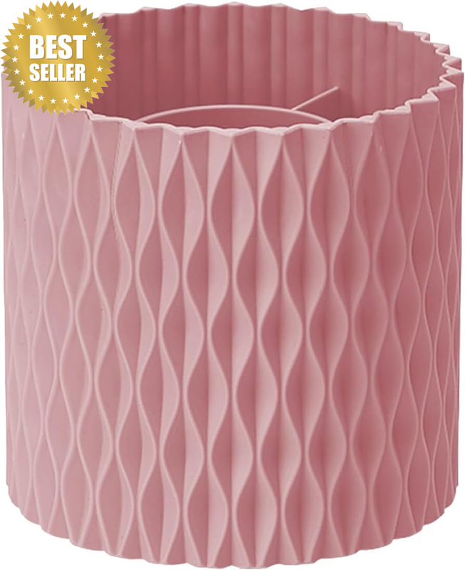 Makeup Brush Holder 360 Degree Rotating Organizer, Pink | Multi Functional, Desk