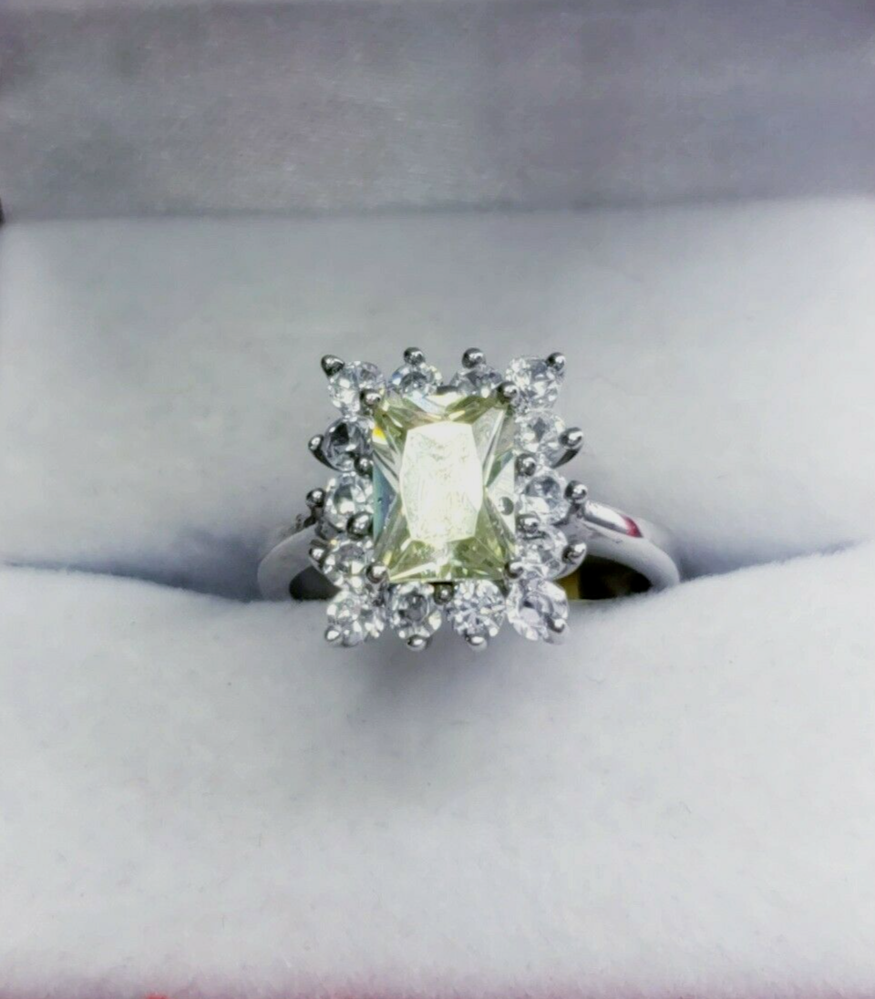 ミュージシャン Citrine Suzy Levian Sterling Silver Cubic Zirconia Yellow Modern