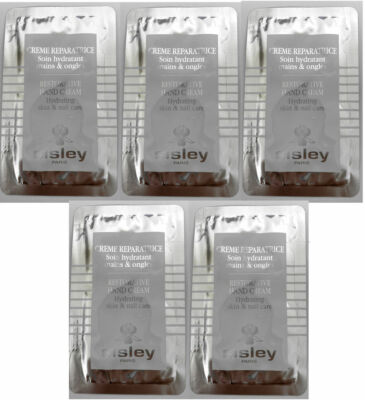 Sisley Restorative Hand Cream Hydrating Skin And Nail Care 4ml Each Samples X5