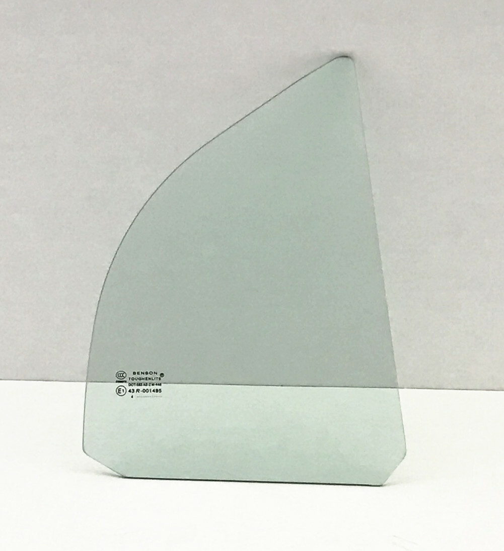 Passenger/Right Rear Vent Window Glass For 2001-2005 Honda Civic 4 Door Sedan