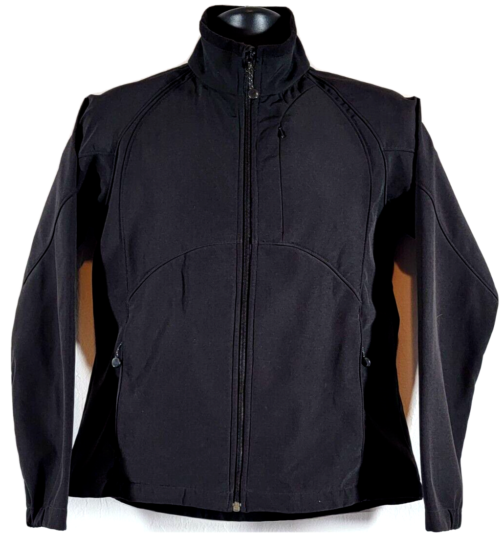 Black Diamond Men M Med Zip Front 3 Pocket Biker Jacket Black Diamond Men M Med Zip Front 3 Pocket Biker Jacket