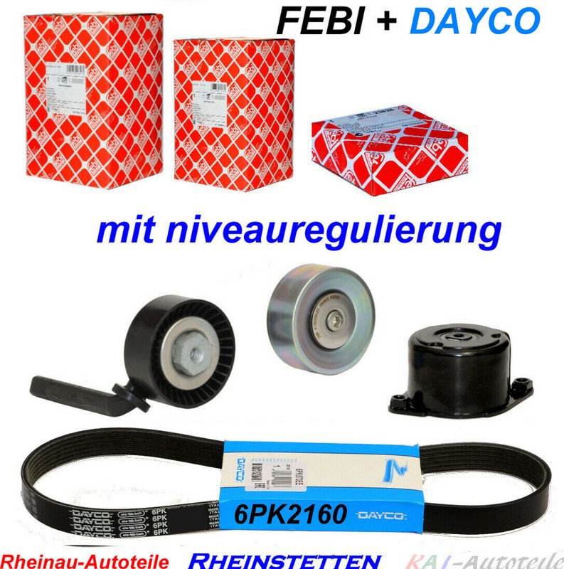 Dayco 6pk2160+Keilrippenriemensatz  5 E60 E61 6 E63 E64 7 E65 E66 E67 