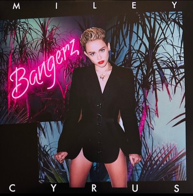Miley Cyrus - Bangerz - 2LP Seaglass Marbled Color Vinyl - +Bonus track/Poster