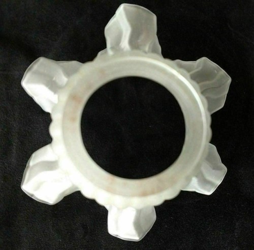 Replacement Frosted Ruffle Glass 5