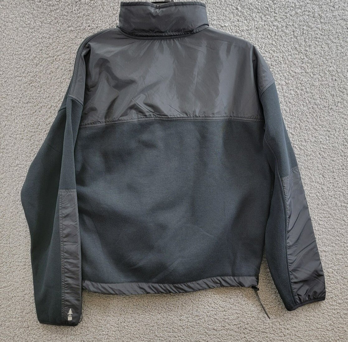 BASS OUTDOOR Regular-Fit Convertible Hood 1/4-Zip Sweatshirt Mens S Black Beauty - Picture 13 of 17